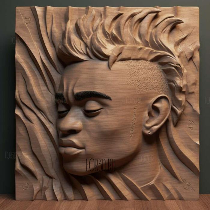 XXXTentacion 3 3d stl модель для ЧПУ